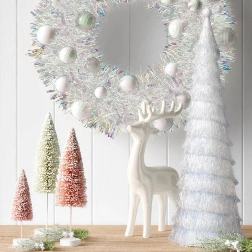 NWT Target Iridescent Tinsel Christmas Tree from Wondershop